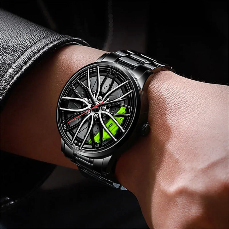 Reloj Rin G Force Giratorio Llanta De Auto