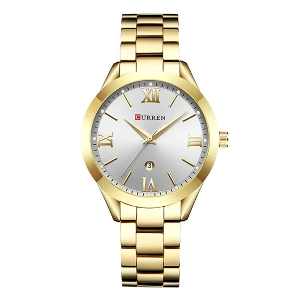 Variante do Relógio Feminino Com Pulseira de Aço Inoxidável cor: dourado - Tumalin